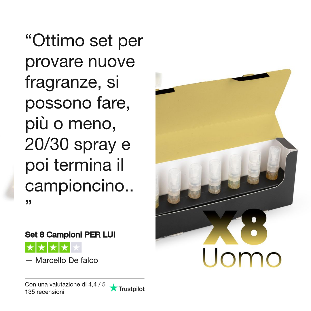 Set 8 Campioni PER LUI