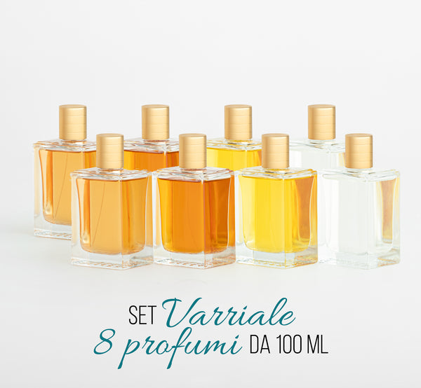 Set of 8 100ml Perfumes