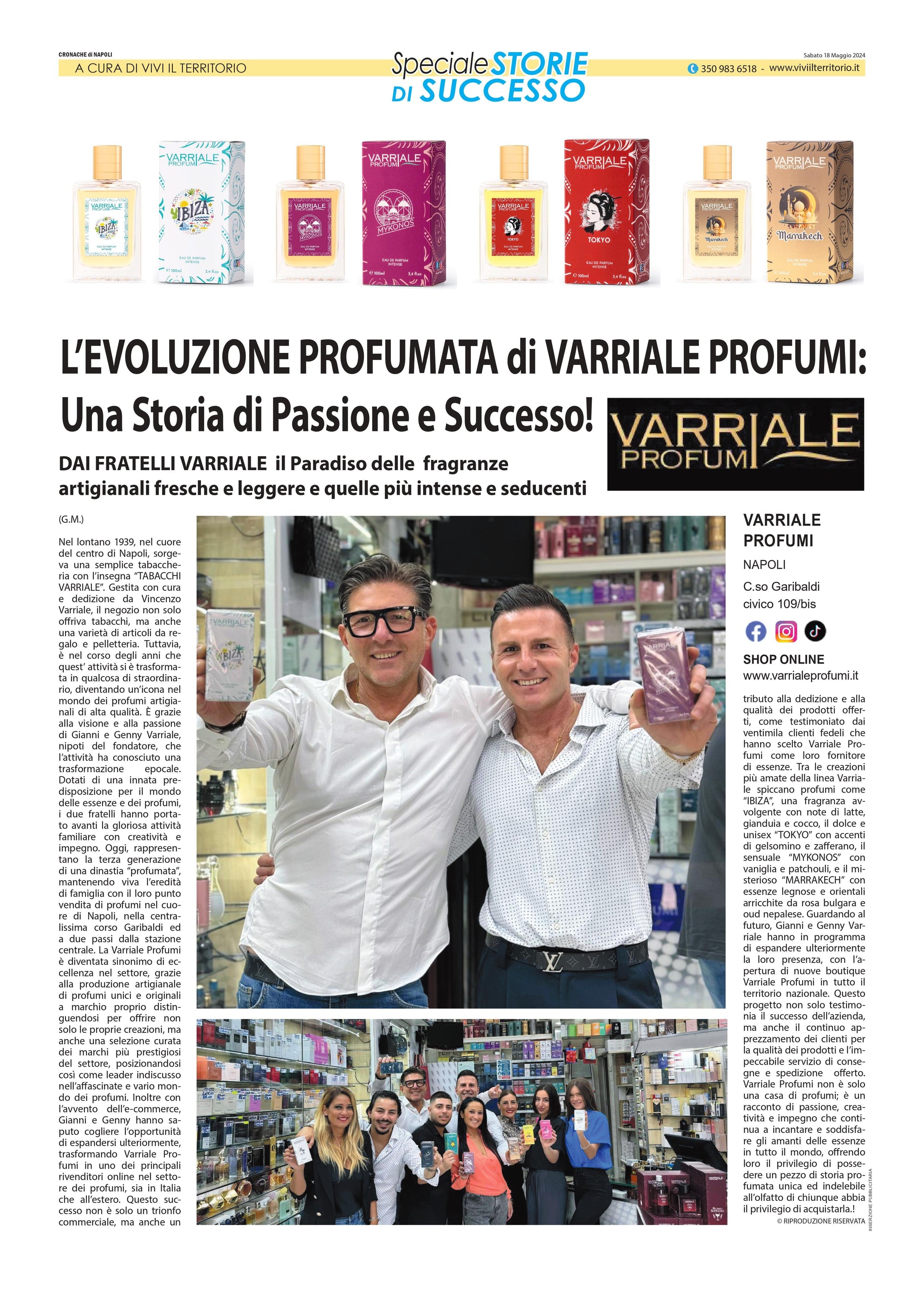 L'evoluzione Profumata di Varriale Profumi