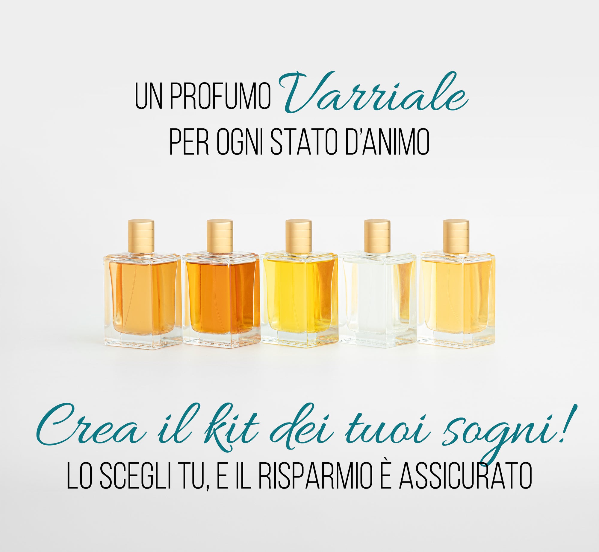 Set of 5 100ml Perfumes