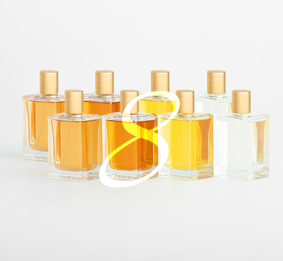 Set of 8 100ml Perfumes