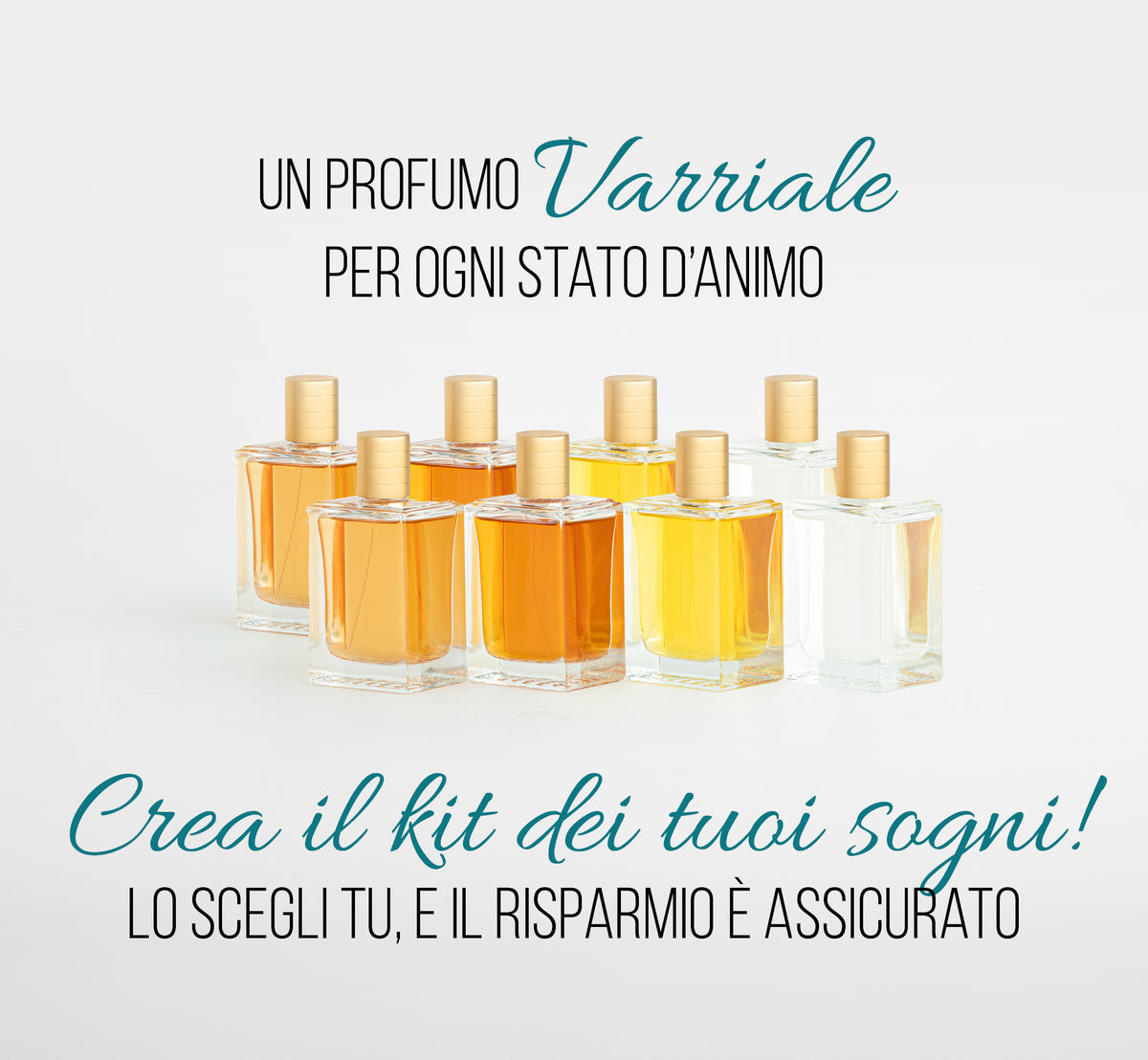 Set of 8 100ml Perfumes