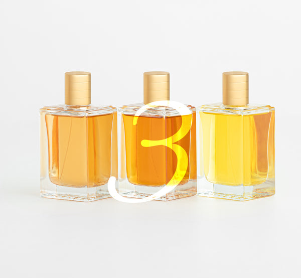 Set of 3 100ml Perfumes