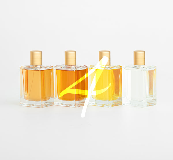 Set of 4 100ml Perfumes 