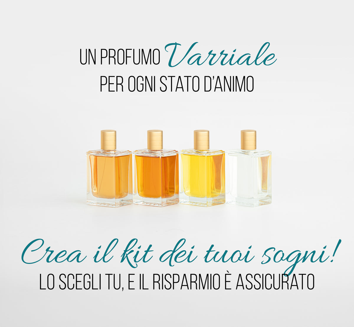 Set de 4 Perfumes de 100ml 