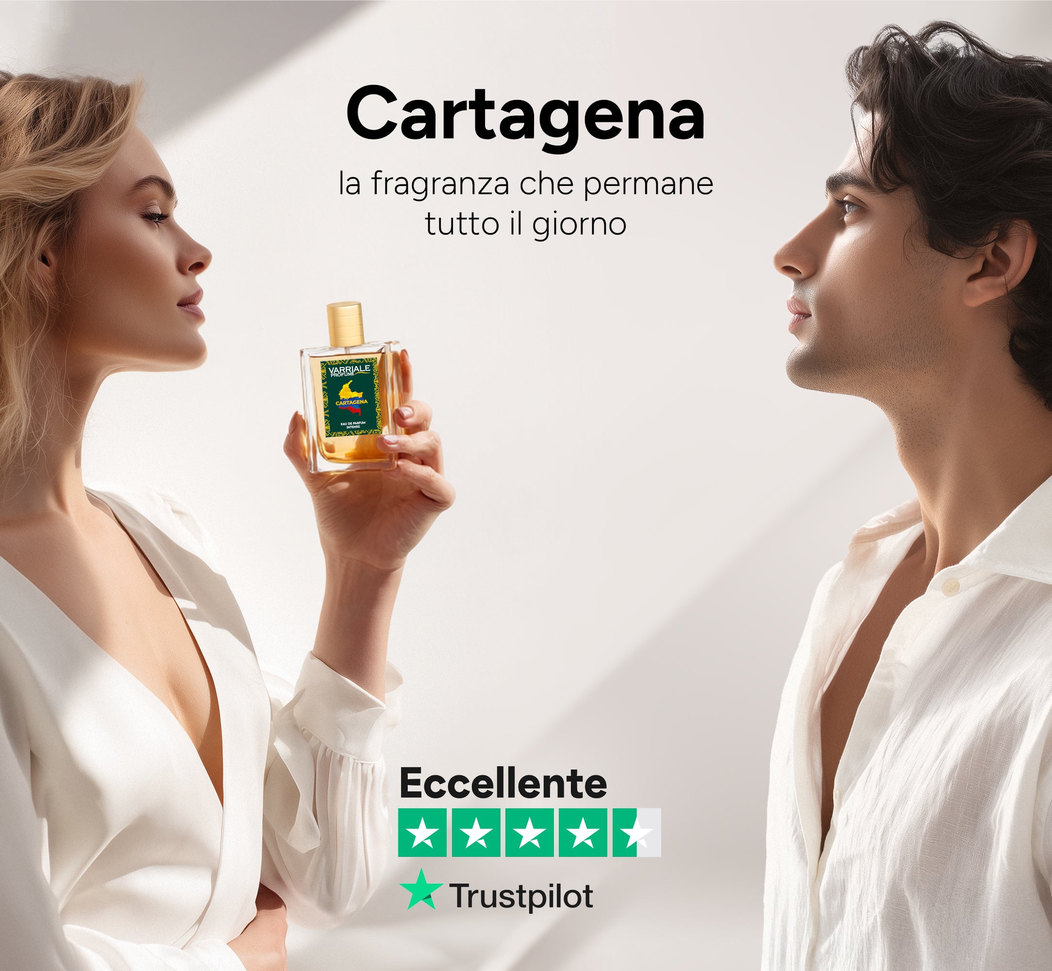 Cartagena - Profumo raffinato, intenso fresco e sensuale, perfetto per uomini sicuri e audaci.