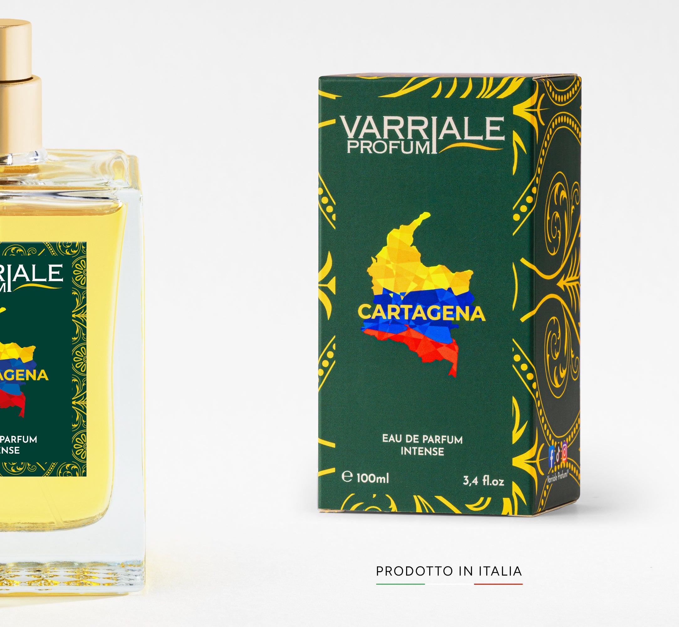 Cartagena - Profumo raffinato, intenso fresco e sensuale, perfetto per uomini sicuri e audaci.