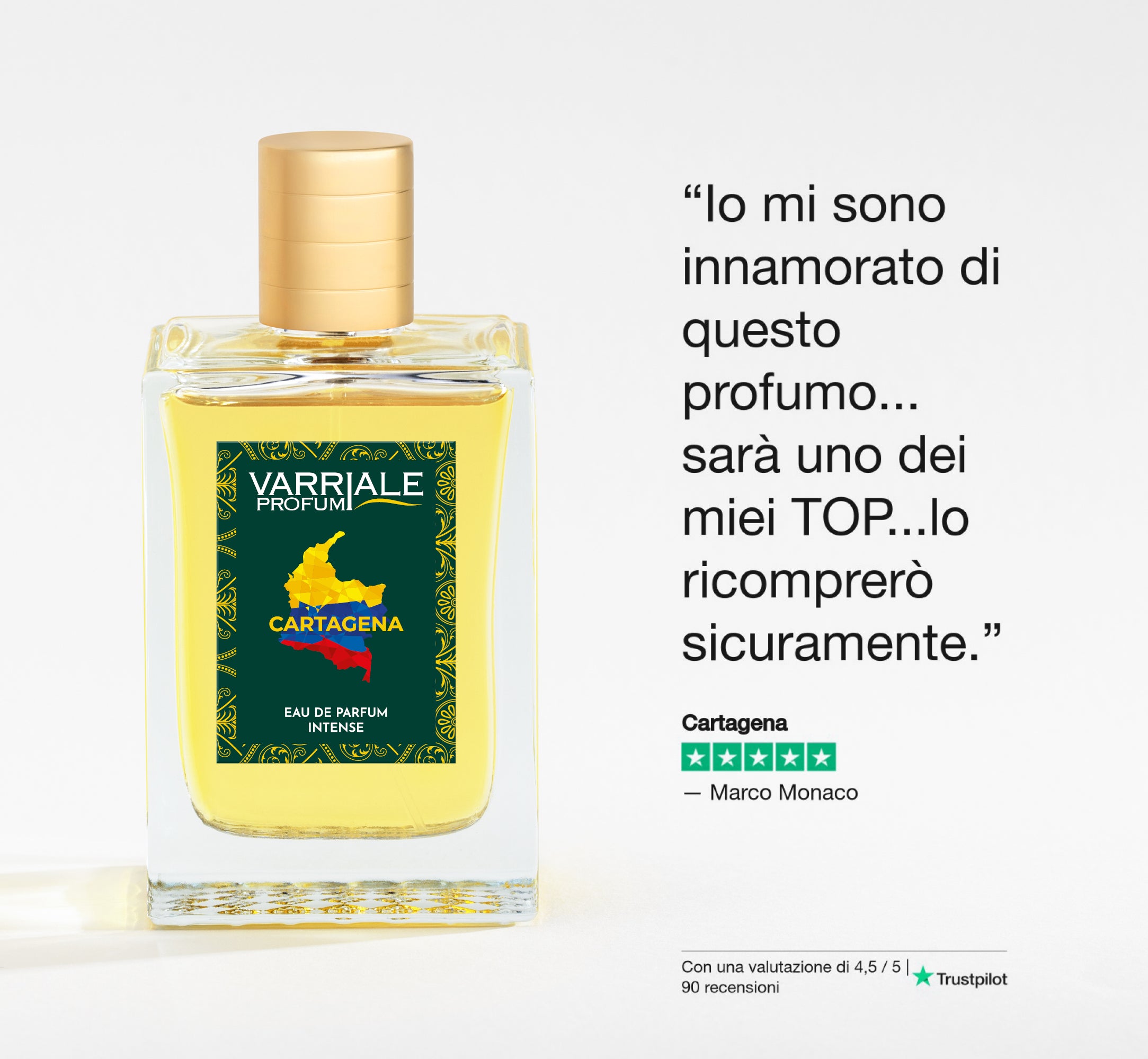 Cartagena - Profumo raffinato, intenso fresco e sensuale, perfetto per uomini sicuri e audaci.
