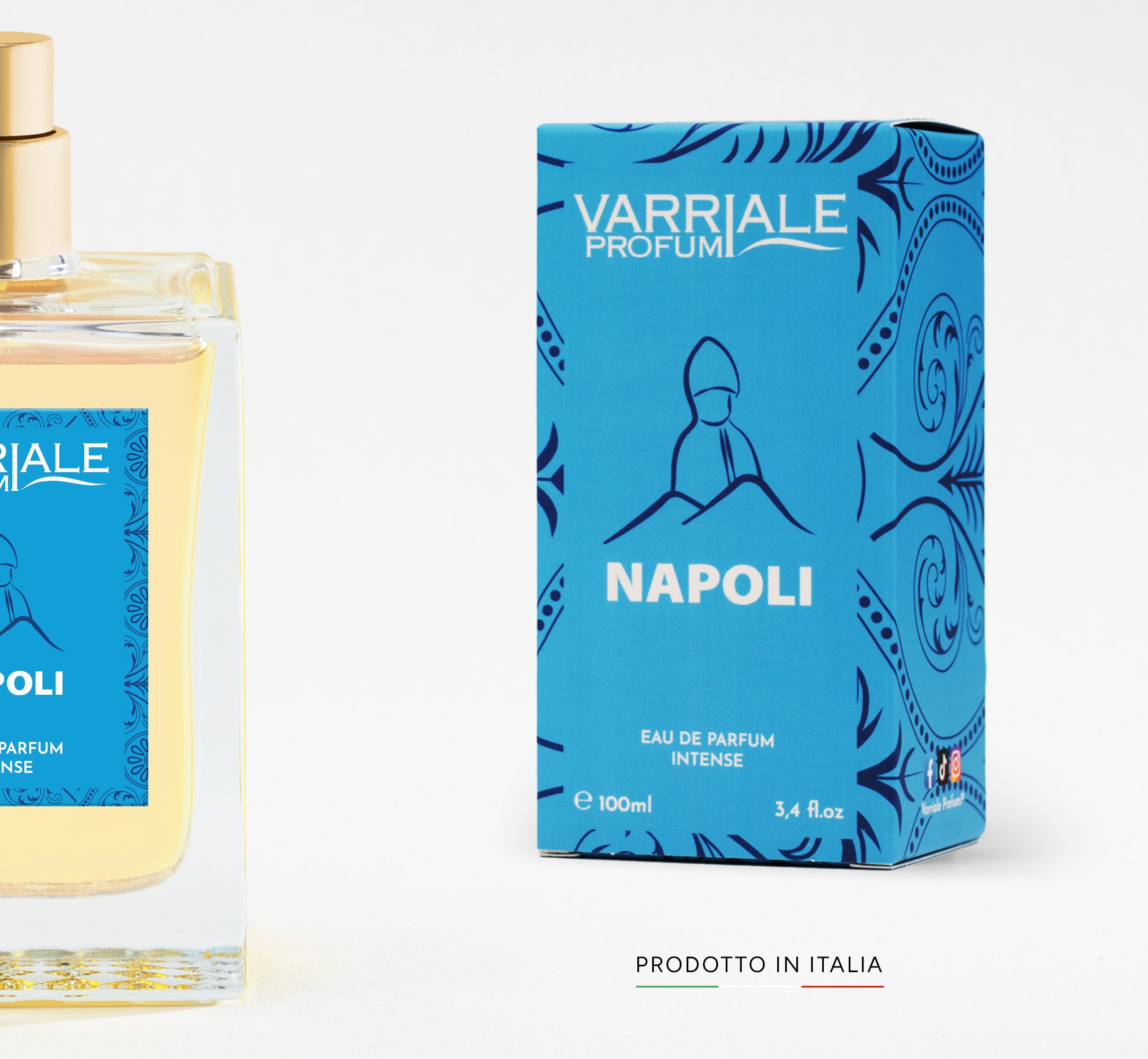 Napoli - profumo audace e sofisticato che unisce note floreali e orientali, creando una fragranza irresistibile e avvolgente.