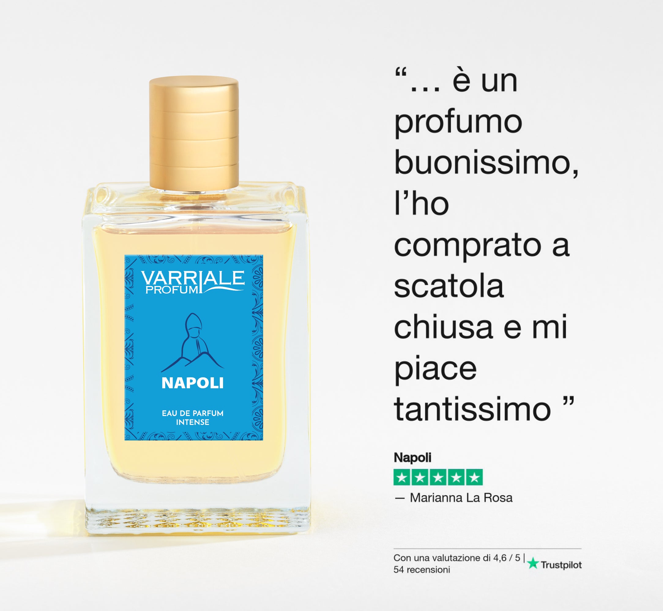 Napoli - profumo audace e sofisticato che unisce note floreali e orientali, creando una fragranza irresistibile e avvolgente.